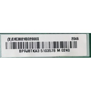 MAIN PARA SMART TV PHILIPS LED-LCD 4K (3840 X 2160) CON UHDTV / NUMERO DE PARTE XKCB02K032 / 715GA841-M0D-B00-005K / (X)XKCB02K032000X / BPRJ8TKA3 / PANEL TPT580B5-U1T01.D REV:S01AJ / MODELO 58BFL2114 / 58BFL2114/27